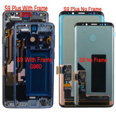 China Digitizador de la exhibición de pantalla LCD táctil de AMOLED para el Samsung Galaxy S9 G960 S9Plus G965 G960F G965F en venta