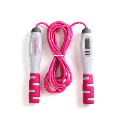 China Fitness Jump Rope Customized Color Logo Package Smart Digital Jump Skipping Rope For Sports Training for sale