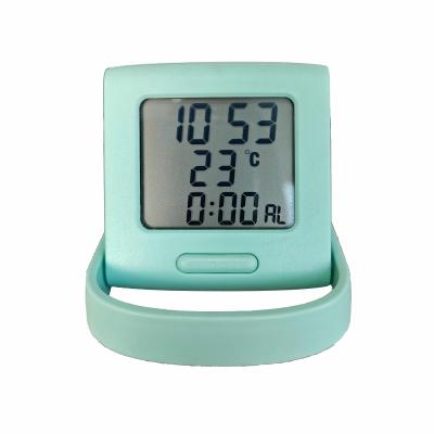 China Relógio de alarme digital de mesa multifuncional com exibição de calendário e temperatura à venda