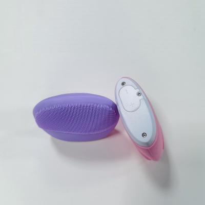 China OEM impermeável silicone elétrico de limpeza facial escova de pele amigável à venda