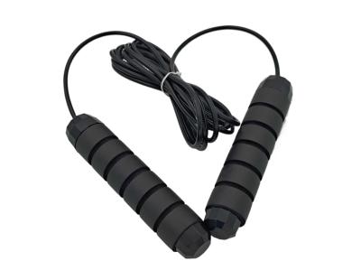 China KSX-TS1 Professional Exercise Jump Rope Adjustable Speed Black Soft Handle for sale