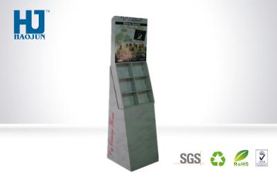 China CMYK Printing Retail Cardboard Display Stands , Carton Floor Display For Books for sale