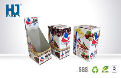 China Corrugated Paper Counter Display Boxes Spot Color Printing For Coffee for sale