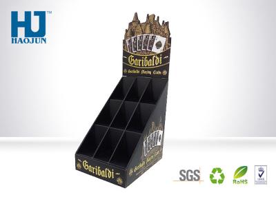 China Multi Colors Cardboard POS Display Stand Customized Poker For Entertainment Store for sale