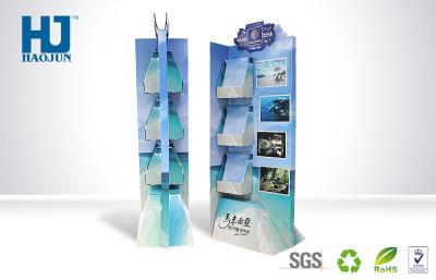 China Double-sided Display Cardboard Advertising Displays Stand For A4 A5 Brochures for sale