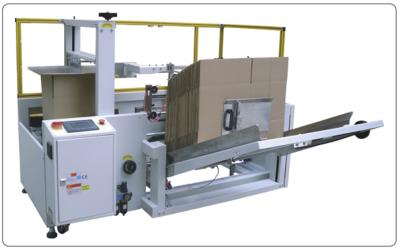 China cardboard automatic box erector and sealer Case Erector Machine packaging box erector for sale