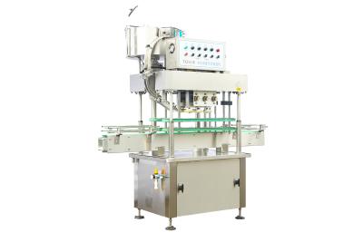 China Pesticide and fertilizer linear automatic spindle capping machine Spindle capping machine for sale