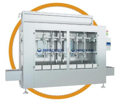China Pesando a linha de enchimento farmacêutica 5-30L da ampola plástica da máquina de enchimento do inseticida à venda