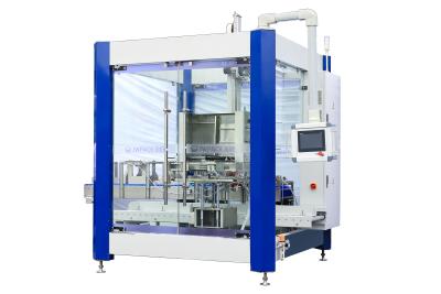 China máquina de empacotamento 3KW automático de 4-5Cartons Min Plastic Glass Bottle Carton à venda