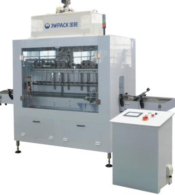 China máquina de rellenar líquida corrosiva horizontal líquida química de la máquina de rellenar de 1000ml 1800 BPH en venta