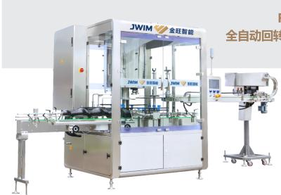 China 6 8 Head Automatic Capping Machine 4.0KW 100ml-1L High Speed Pick and Place for sale