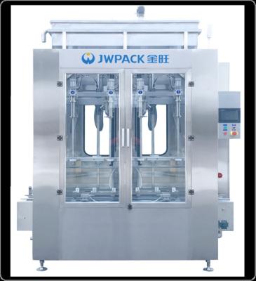 China máquina de rellenar de pesaje automática líquida 1.6KW de la máquina de rellenar de la cabeza multi de 200 barriles h en venta