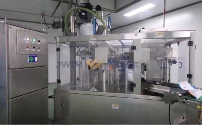 China 100g-1kg Rotary Pouch Packing Machine For Salt Powder Veterinary Fertilizer Chemicals for sale