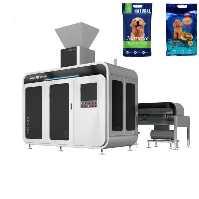 China Vacuum Shaping Premade Pouch Packing Machine 2.5-10kg For Pet Food Cat Litter for sale