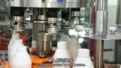 Machine de remplissage liquide automatique 50-1000 ml pour l'industrie chimique de l'huile d'engrais agrochimique