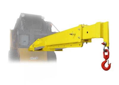China Forklift Lifting Jib Attachment Forklift Telescoping Jib Boom Crane 4000 Lb. Capacity for sale