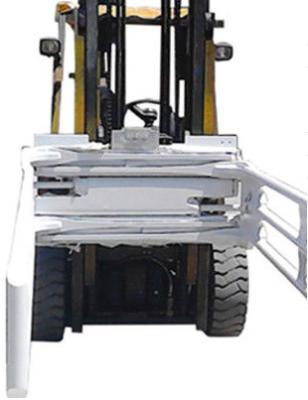 China Foam Clamp Truck Attachment For Forklift 200kg 500kg 600kg for sale