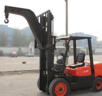China Crane Forklift Jib Boom Attachment Extension Forklift Mast Parts for sale