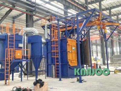 China Sistema de control de gran capacidad del PLC de Wirh de la máquina del chorreo con granalla de la suspensión en venta