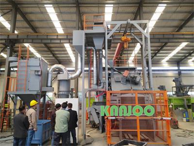 China 600mm Drum Diameter Drum Type Shot Blasting Machine for Cleaning and Descaling for sale