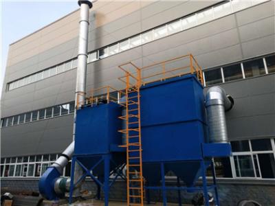 China 57034m3/h Sandblasting Dust Collection System Equipped With Shot Blasting Machine for sale