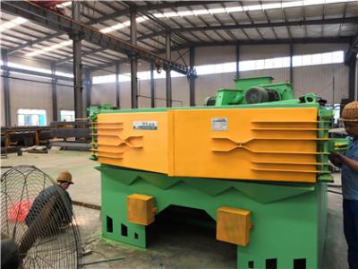 China 4200m3/h Turntable Industrial Shot Blaster for sale