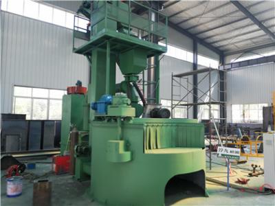 China Turntable Type Strengthening Shot Blasting Equipment CE Approved for sale