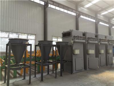 China 40000m3/H que limpa com jato de areia o sistema de coleção de poeira disparou em máquinas de sopro à venda