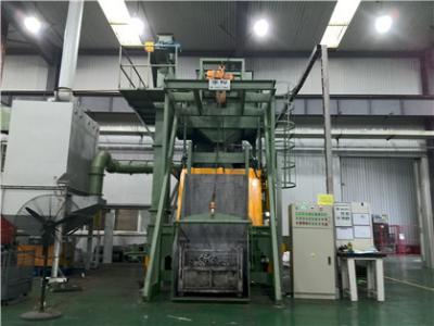 China Bastidor tirado industrial del metal del arenador de la correa 0.5m3 de la correa eslabonada en venta