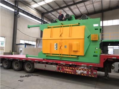 China Load 10000Kg Hanger Type Shot Blasting Machine For Heat Treated Parts for sale