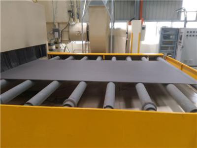 China Roller Conveyor 3500mmx3580mm Steel Plate Shot Blasting Machine Painting Machine for sale