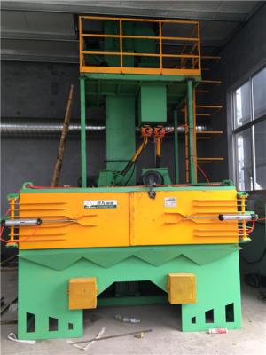 China Rotary Mesh Table Shot Blasting Machine For Cleaning Gare And Link for sale