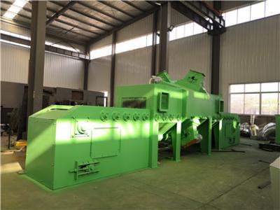 中国 送風車輪H400の金網ベルトのショット ブラスト機械アルミニウム鍋のクリーニング 販売のため