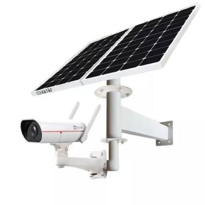 China Sensor exterior da câmara de segurança solar impermeável 15W COMS de WIFI 4G à venda