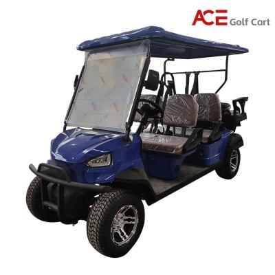 China 6 Passengers Road Legal Buggy Electric Sightseeing Golf Cart for sale