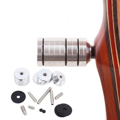 China Bow Weight System Stainless And Tungsten Bow Weight 1-2-4 Ounces with thread studs and convert screw adapter for sale