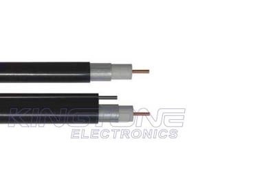 Chine Welded Aluminum Tube QR 540 Trunk Coaxial Cable , 3.15mm CCA  with PE Jacket à vendre