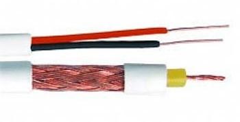 China Flexível Para CFTV Coaxial Cable 80% CCA Braiding for Security Camera in Brazil for sale