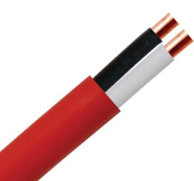 China Unshielded FPLR Fire Alarm Cable 16 AWG 2 Core Copper Conductor for Fire Detection for sale