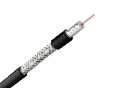 China CATV RG6 18 AWG CCS Dual Shielded Coaxial Cable Swept to 3.0 GHz  for Antennas for sale