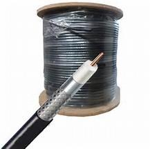 China 95% AL Braiding RG59 CATV Coaxial Cable 20 AWG CCS Conductor CM Rated PVC Jacket for sale