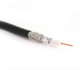 China CMR RG59 CATV Coaxial Cable 20 AWG CCS 95% AL Braid with Non-Plenum PVC Jacket for sale