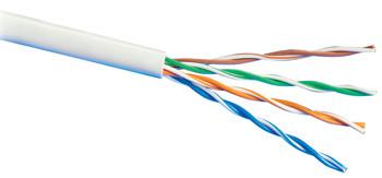 China UTP CAT5E Network Cable 24 AWG Copper Conductor with LSZH / LSOH Jacket for sale