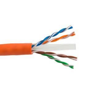 China UTP CAT6 Network Cable 4 Pairs 23 AWG Solid Copper Conductor with LSZH Jacket for sale