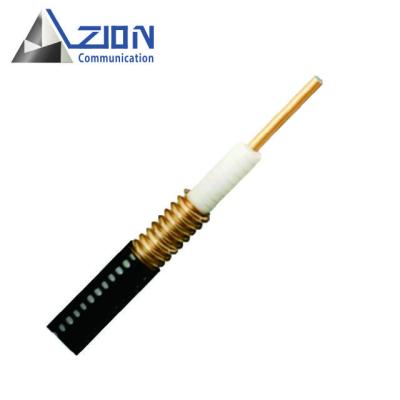 China tubo de cobre helicoidal flexible estupendo del cable coaxial del 1/2” RF usado para los puentes de la antena en venta