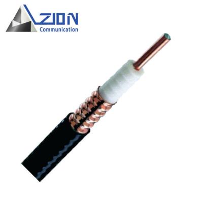 China cable coaxial del 1/2” RF con el tubo de cobre acanalado del conductor del CCA y la chaqueta del PE en venta
