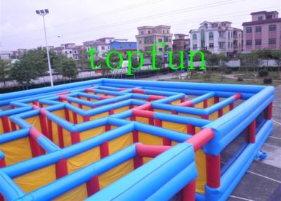 China Giant Commercial Inflatable Amusement Park / Inflatable Obstacle Course,water proof and fire retardant for sale