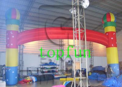 China 0.55 mm PVC Tarpaulin Inflatable Advertising Balloon Arch Custom Made for sale