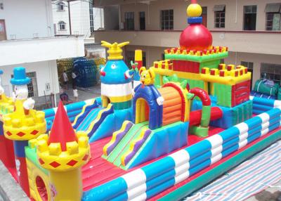 China Disney Theme Inflatable Party With Climbing Rock Water Proof for sale
