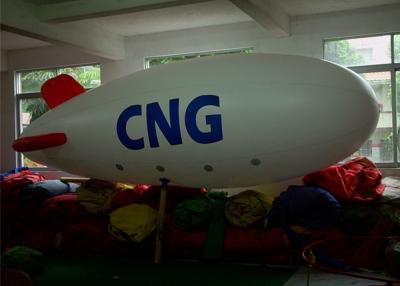 China 0.2m PVC Helium Airship Balloon Inflatable Advertising Products With 6m Long for sale